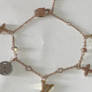 Louis Women rose gold gem Bracelet